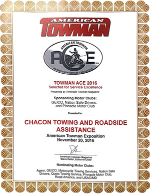 Chacon-Towing-ACE-Award-Certificate